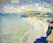 The Beach at Pourville Claude Monet